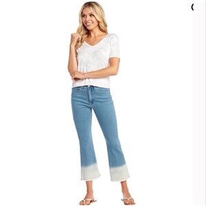 Mudpie Framed Hem Cropped Jeans